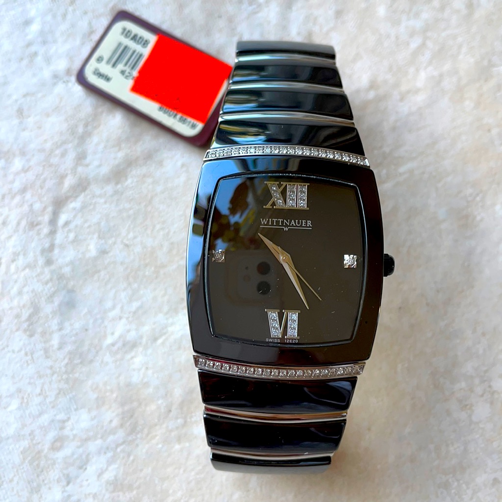 Wittnauer Men Black Ceramic 10a01